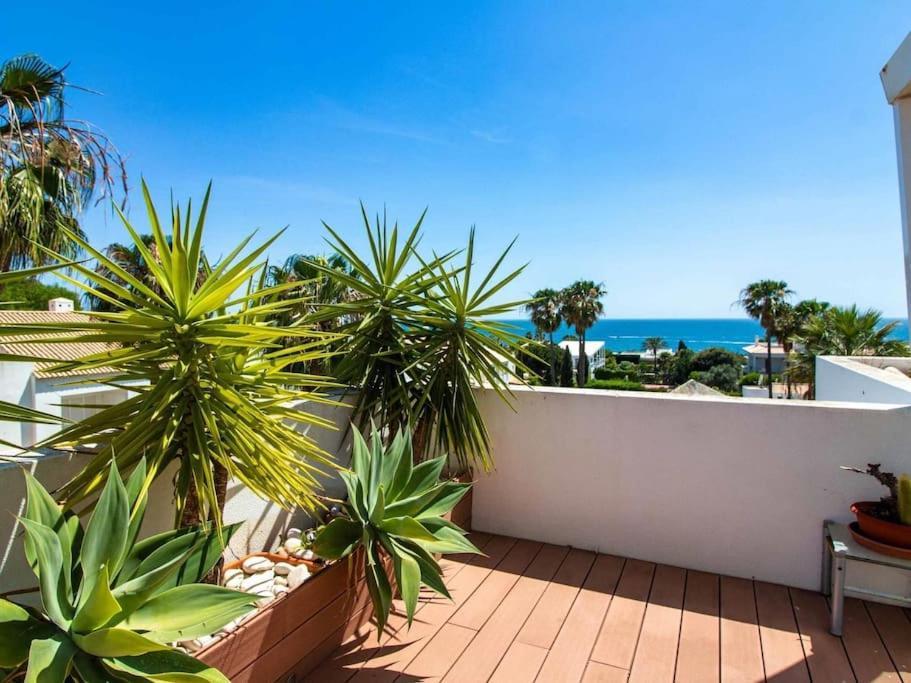 Dunas Salgados House - Sea View & Garage & Bbq & Salgados Beach Albufeira Esterno foto